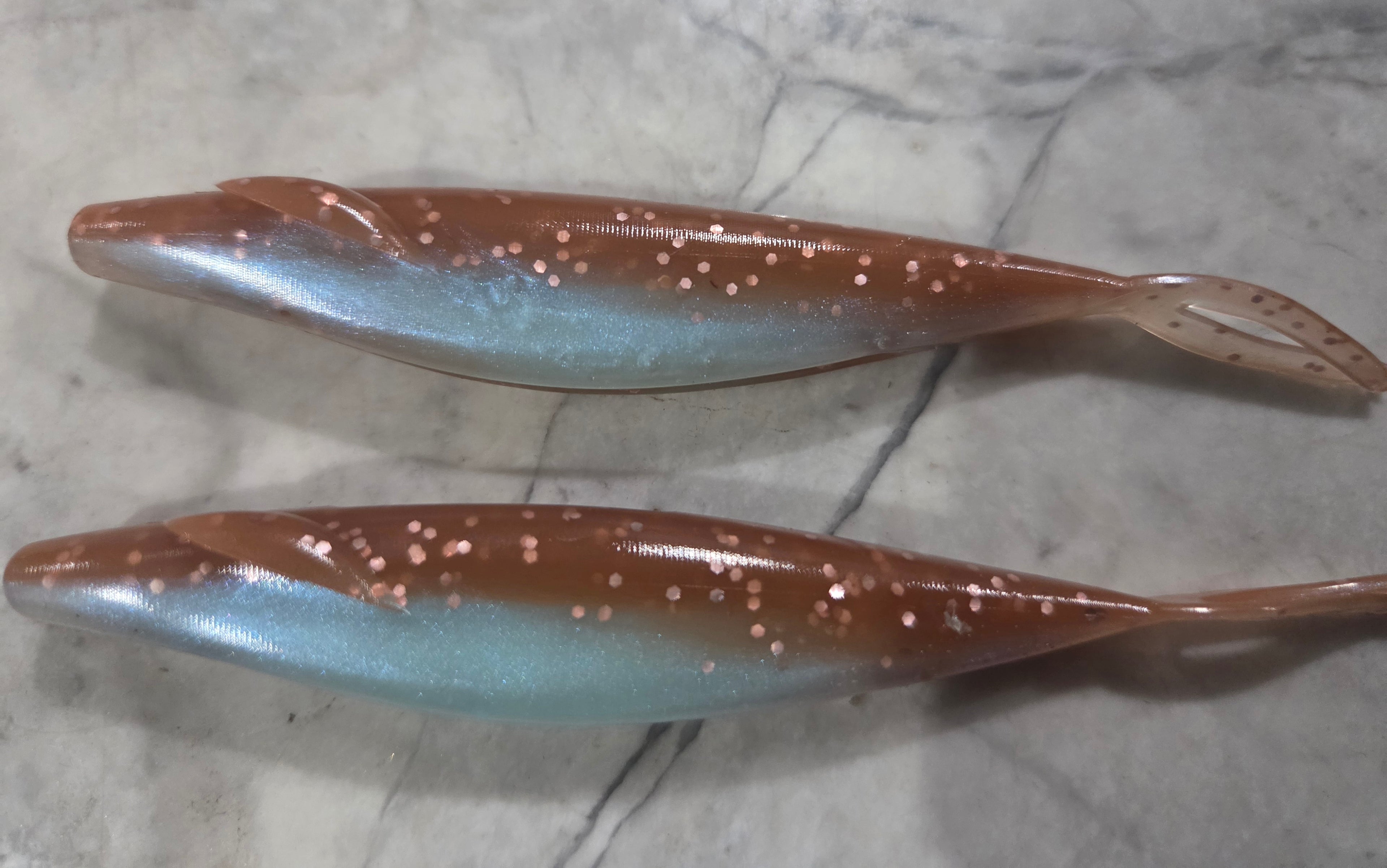 5 inch Saka winged shad 8pc many colors
