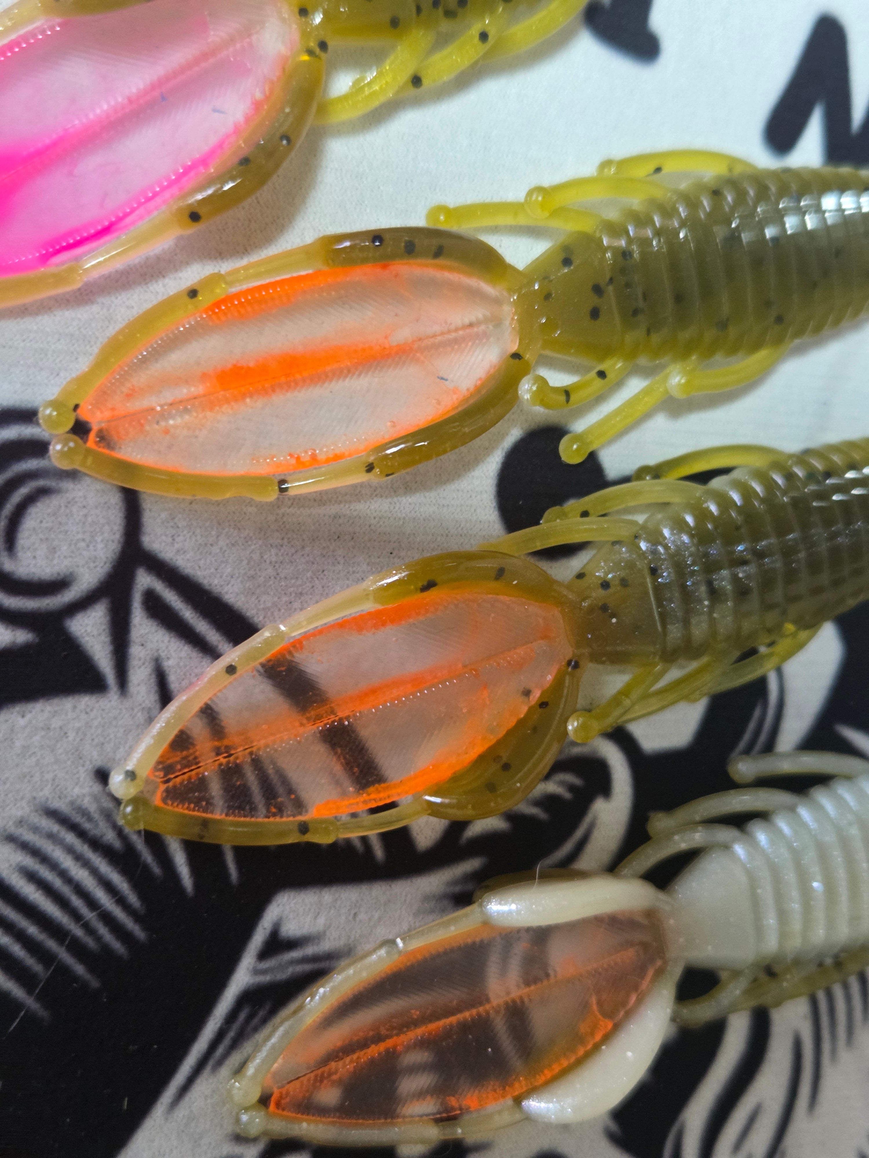 4" toxic stingers 6pc in a bag