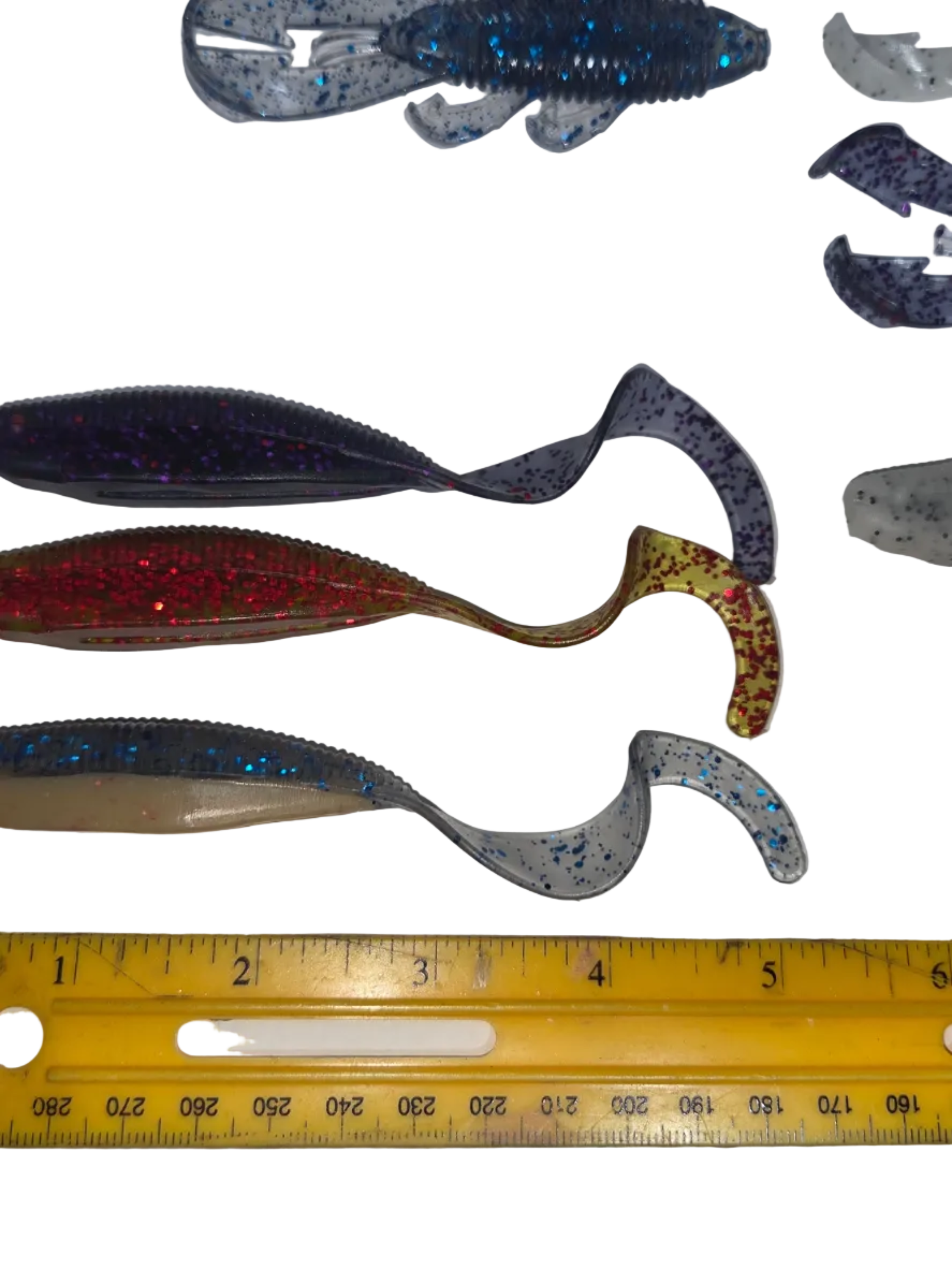 5 inch Streakz Curly Tails Extended