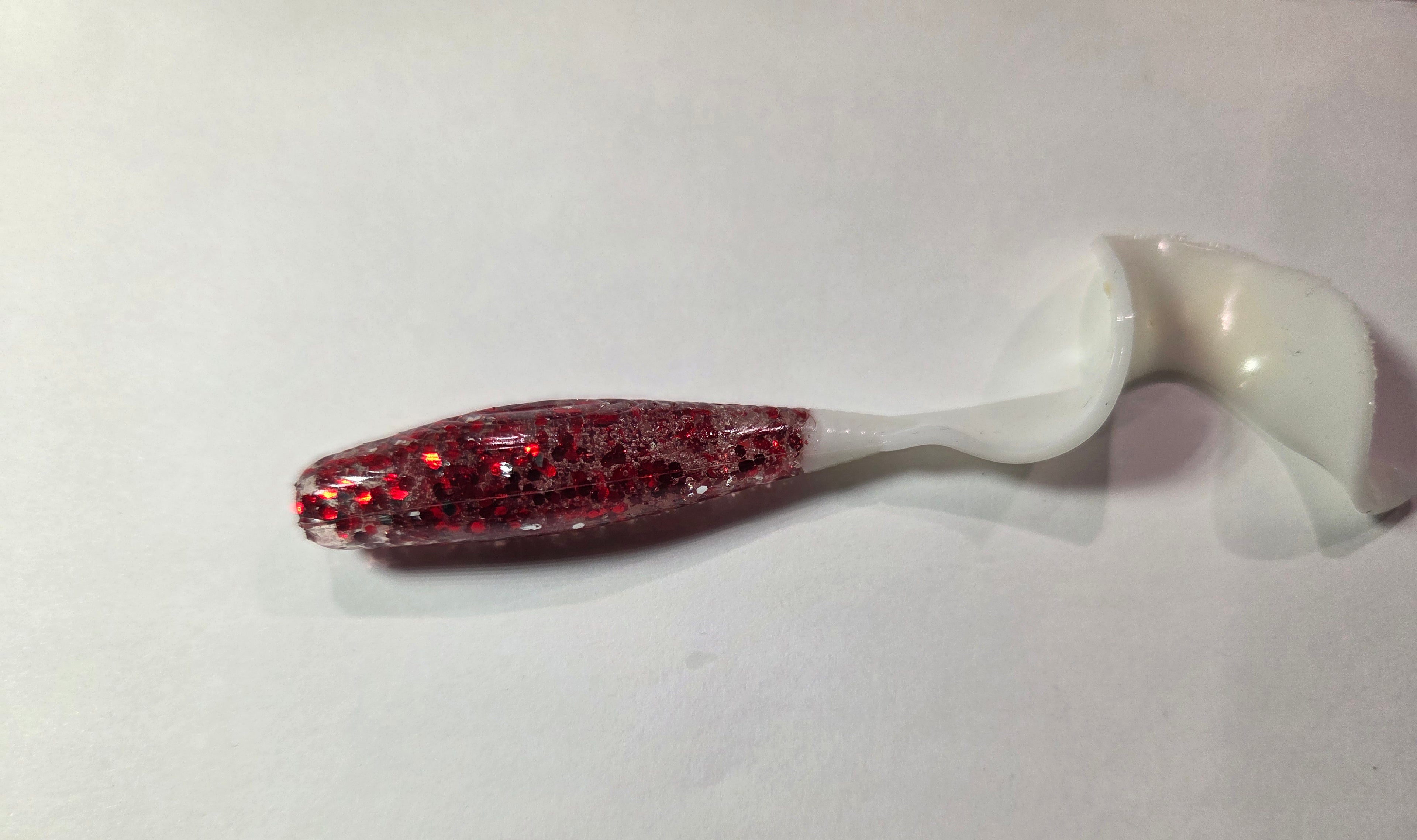 5"  Curly tail Action Grub many colors inside