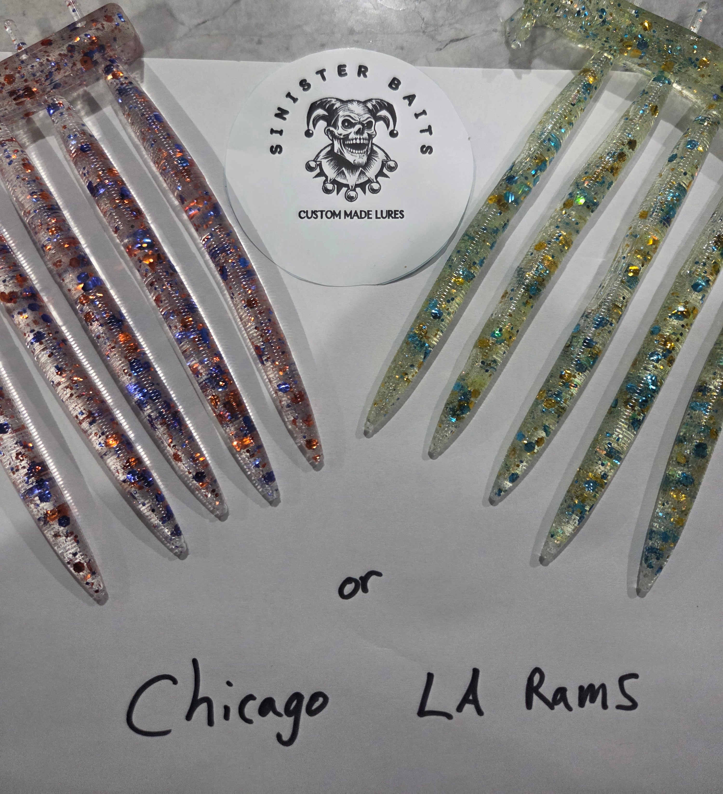 Team Colors 5" senko style worm