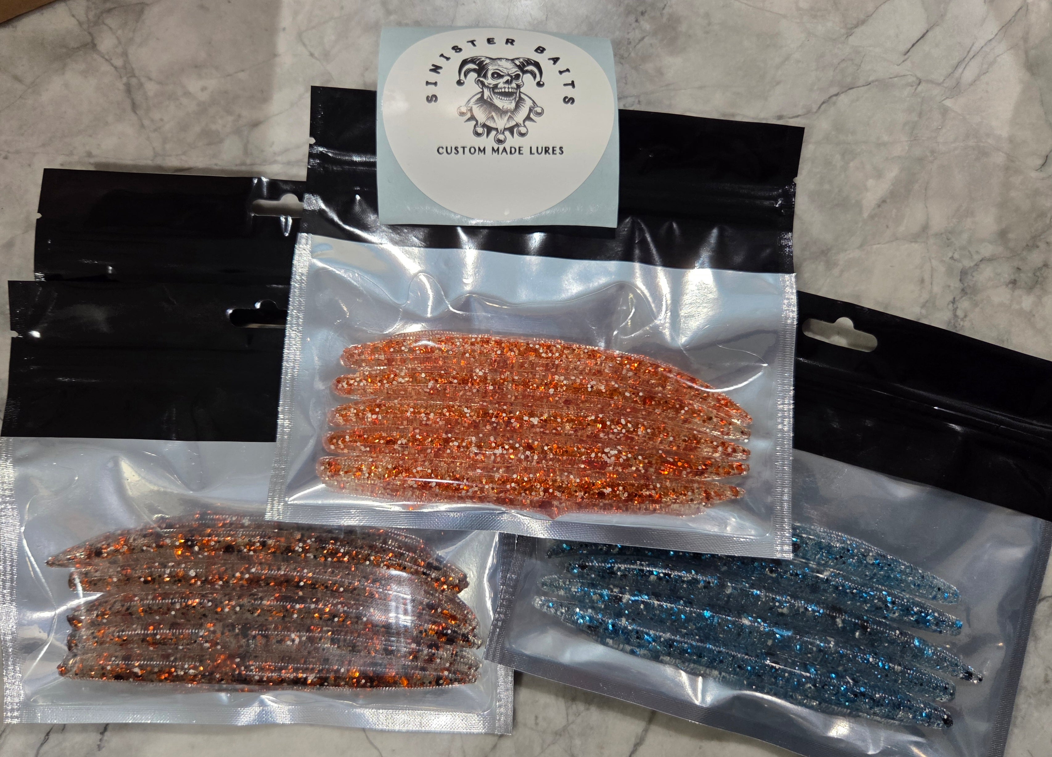 Team Colors 5" senko style worm