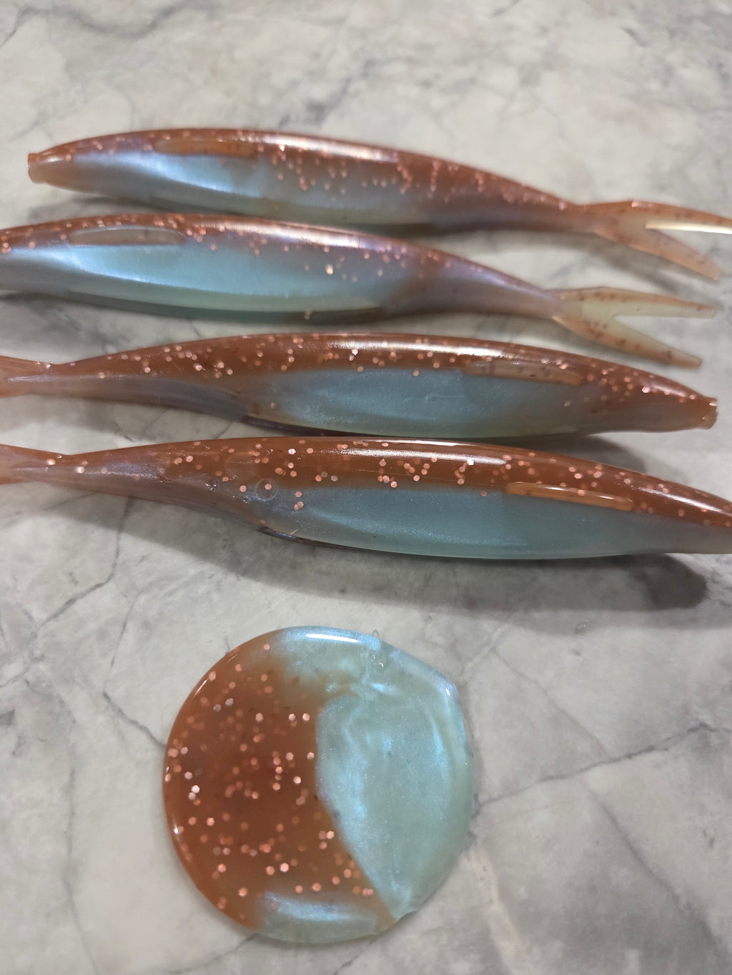 Chocolate frost 6 or 5 in fluke but senkos also
