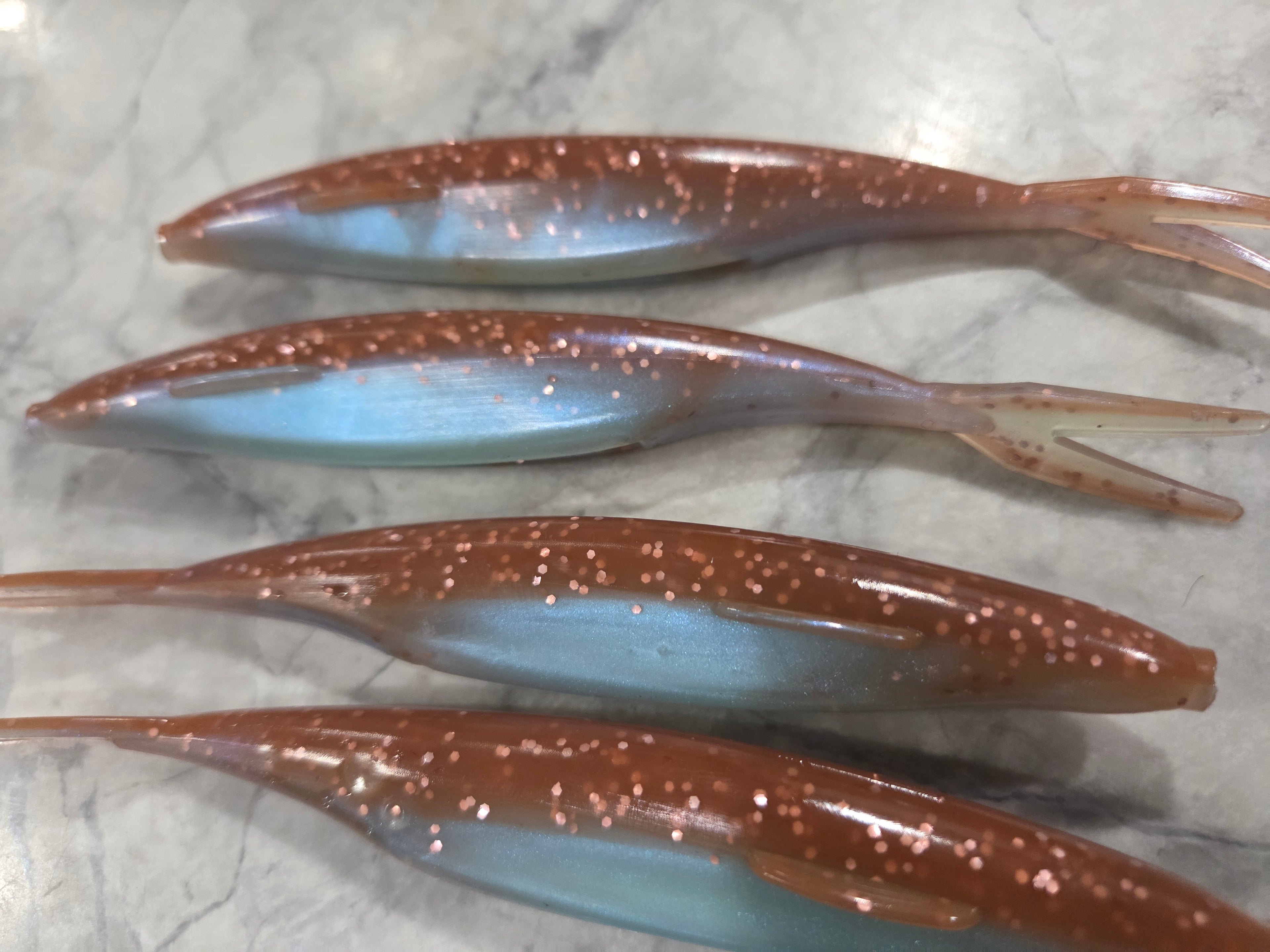 Chocolate frost 6 or 5 in fluke but senkos also