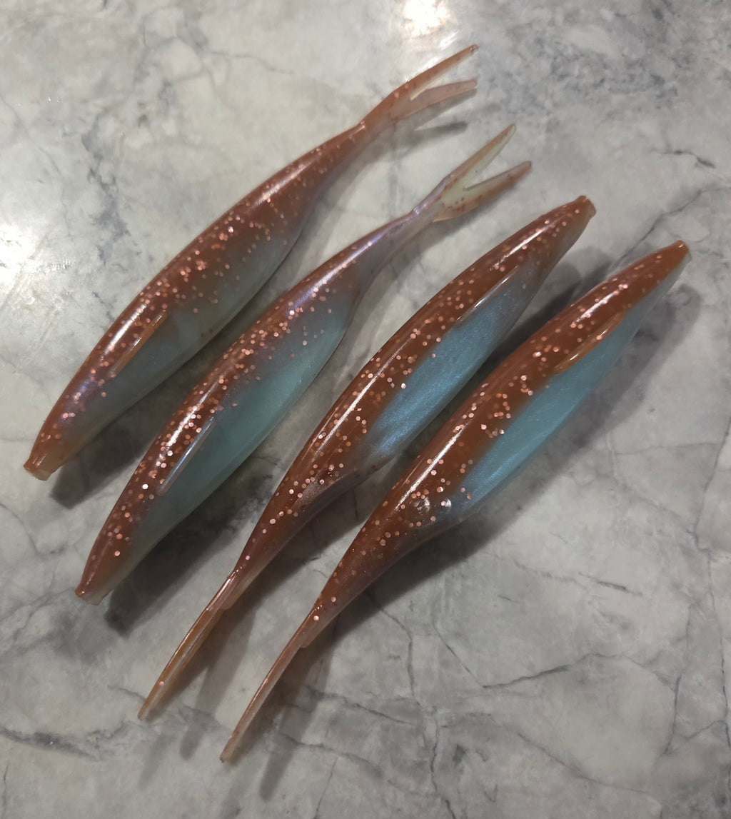 Chocolate frost 6 or 5 in fluke but senkos also
