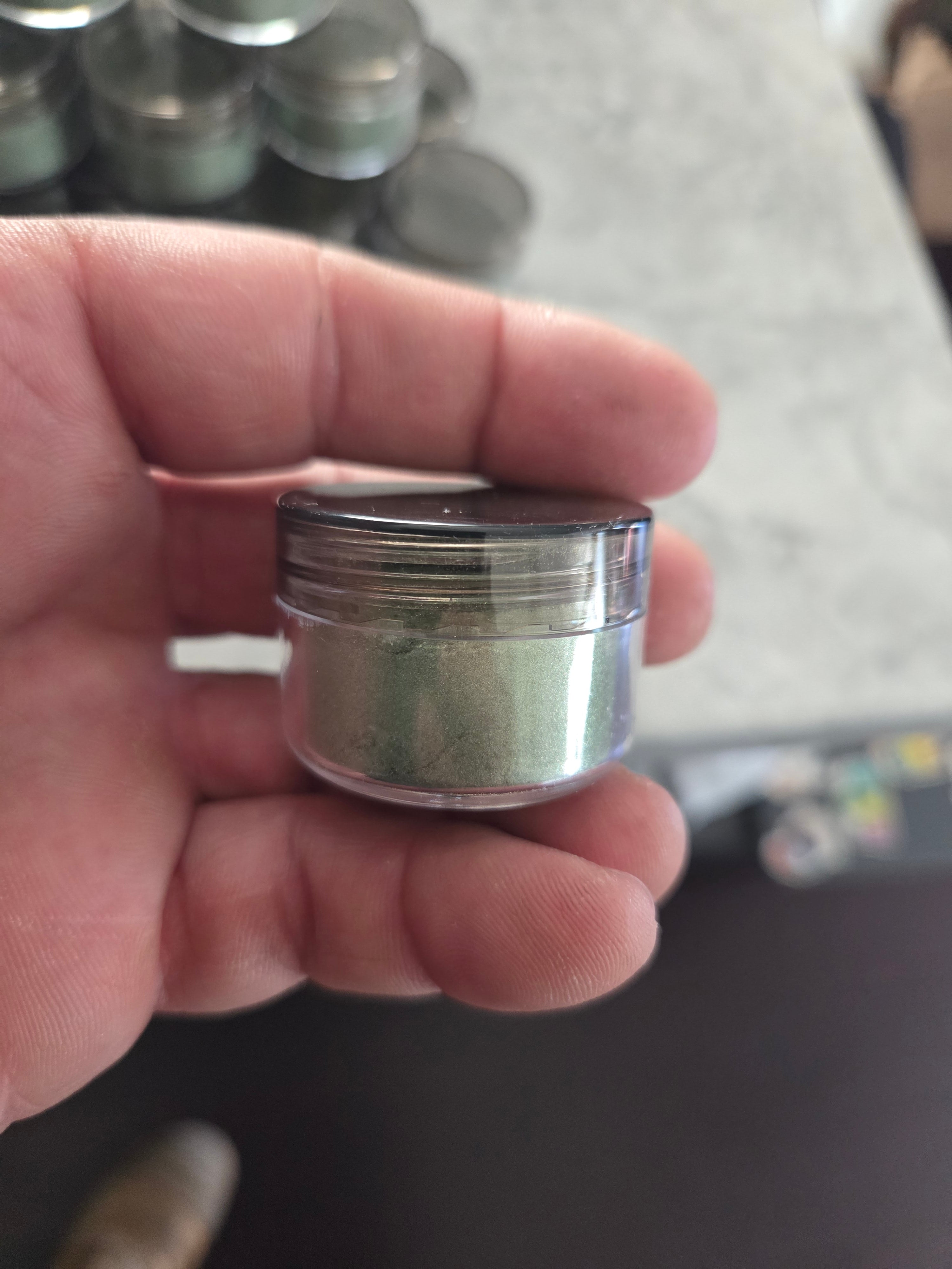 NEW. "Bass Skin"Green  Powder House Blend