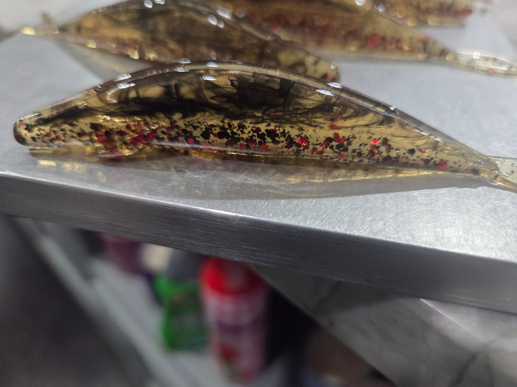 Smoked honey 5 inch shad limited run