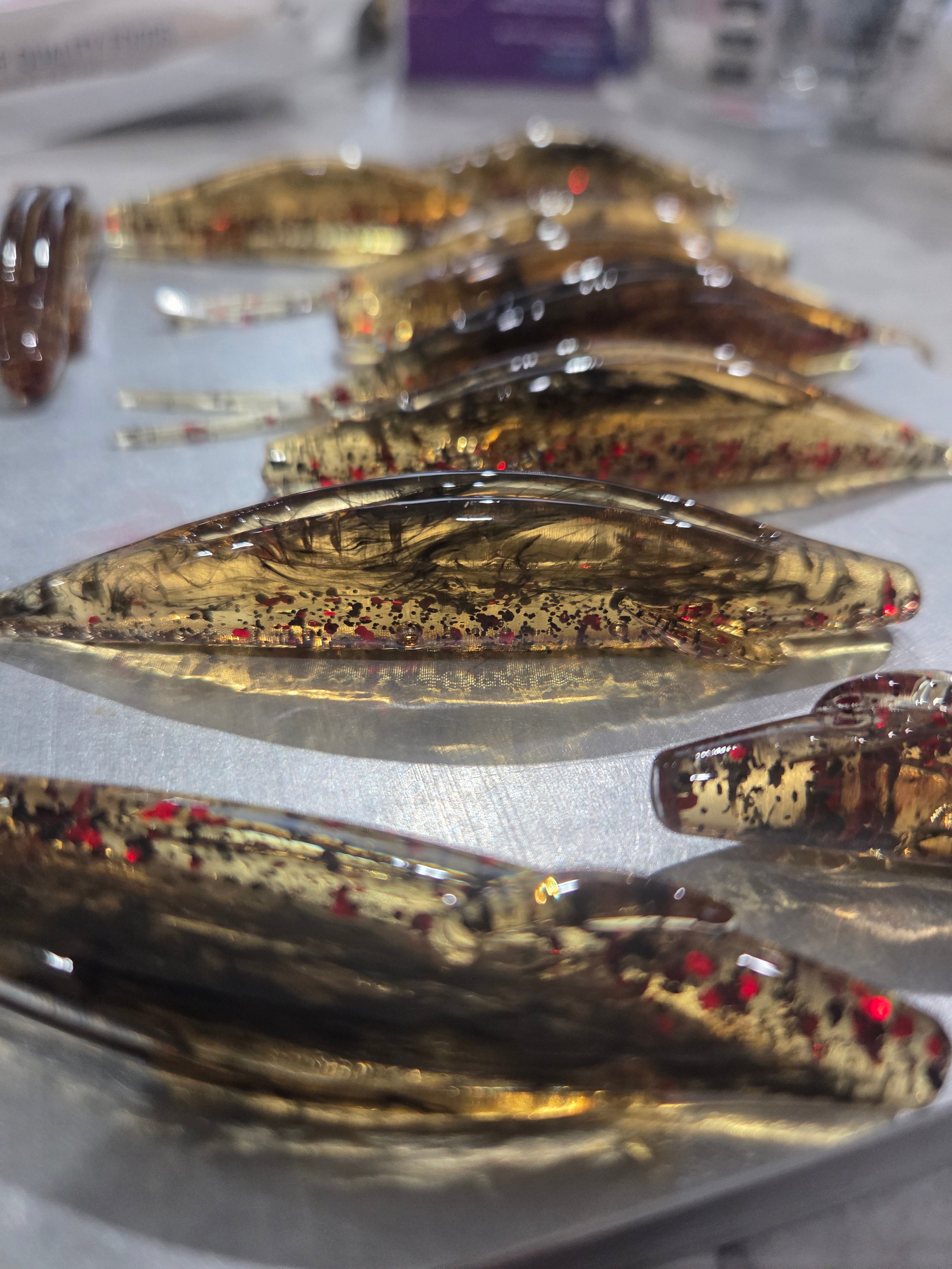 Smoked honey 5 inch shad limited run