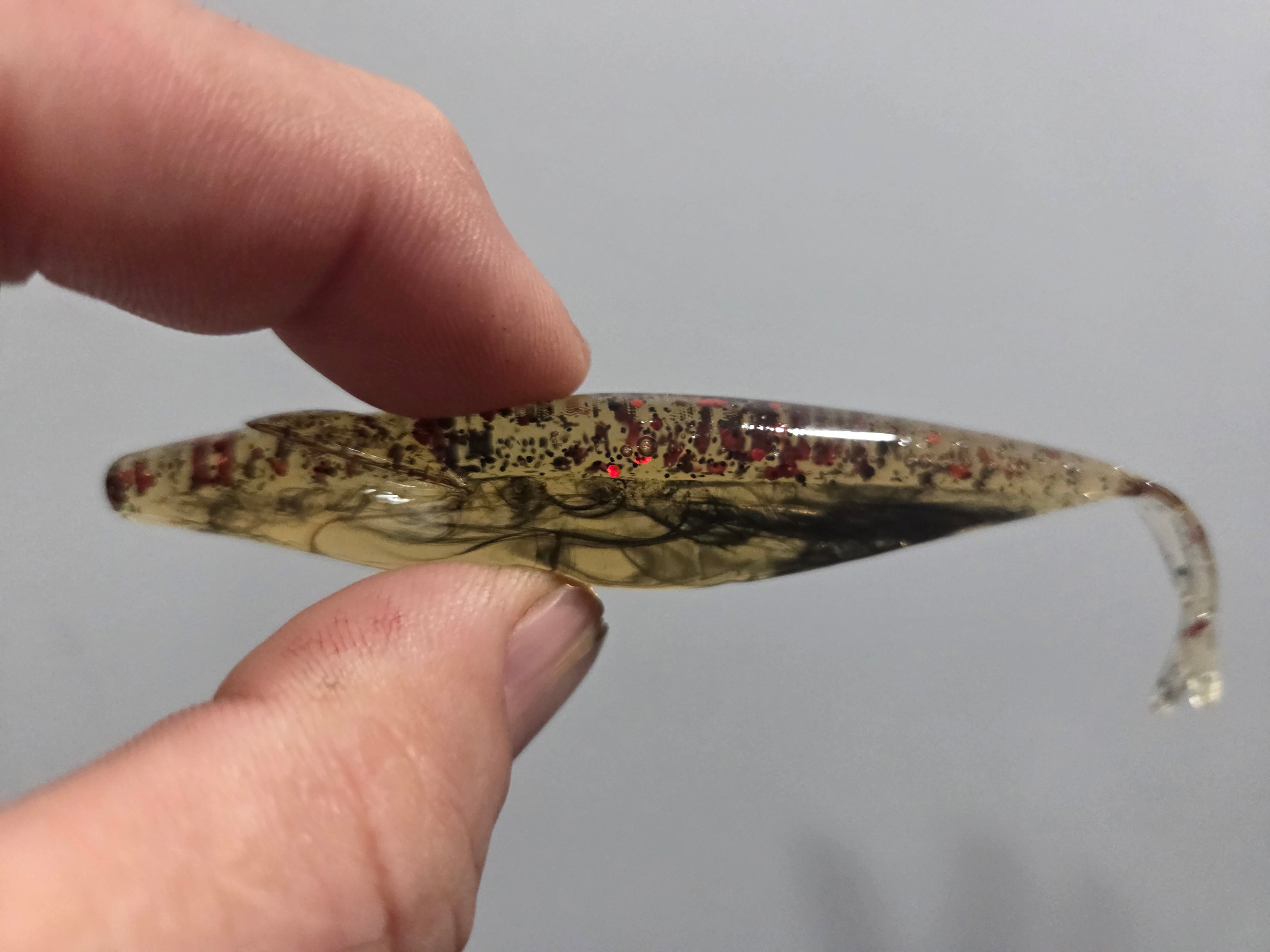 Smoked honey 5 inch shad limited run