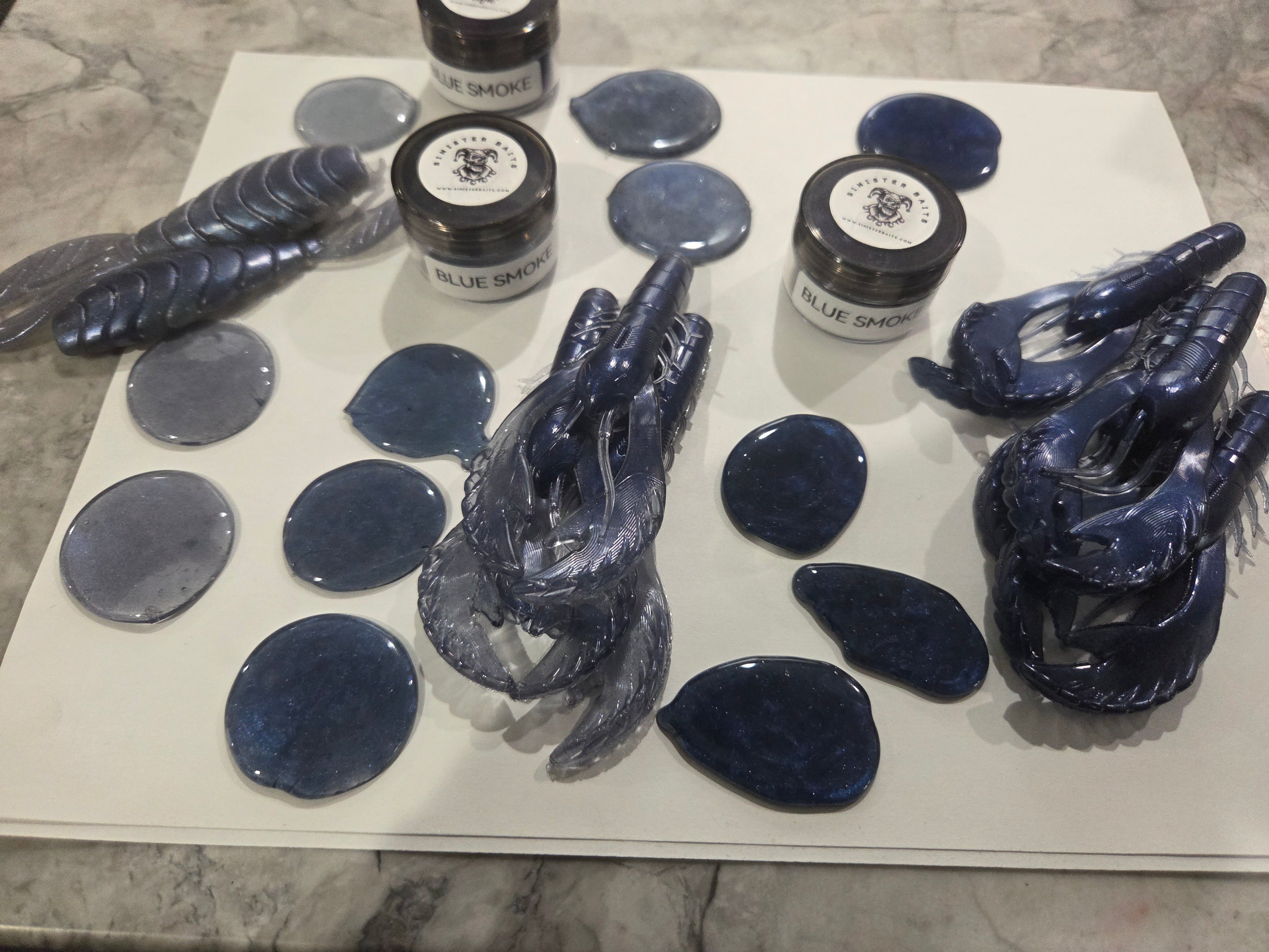 BLUE SMOKE POWDER