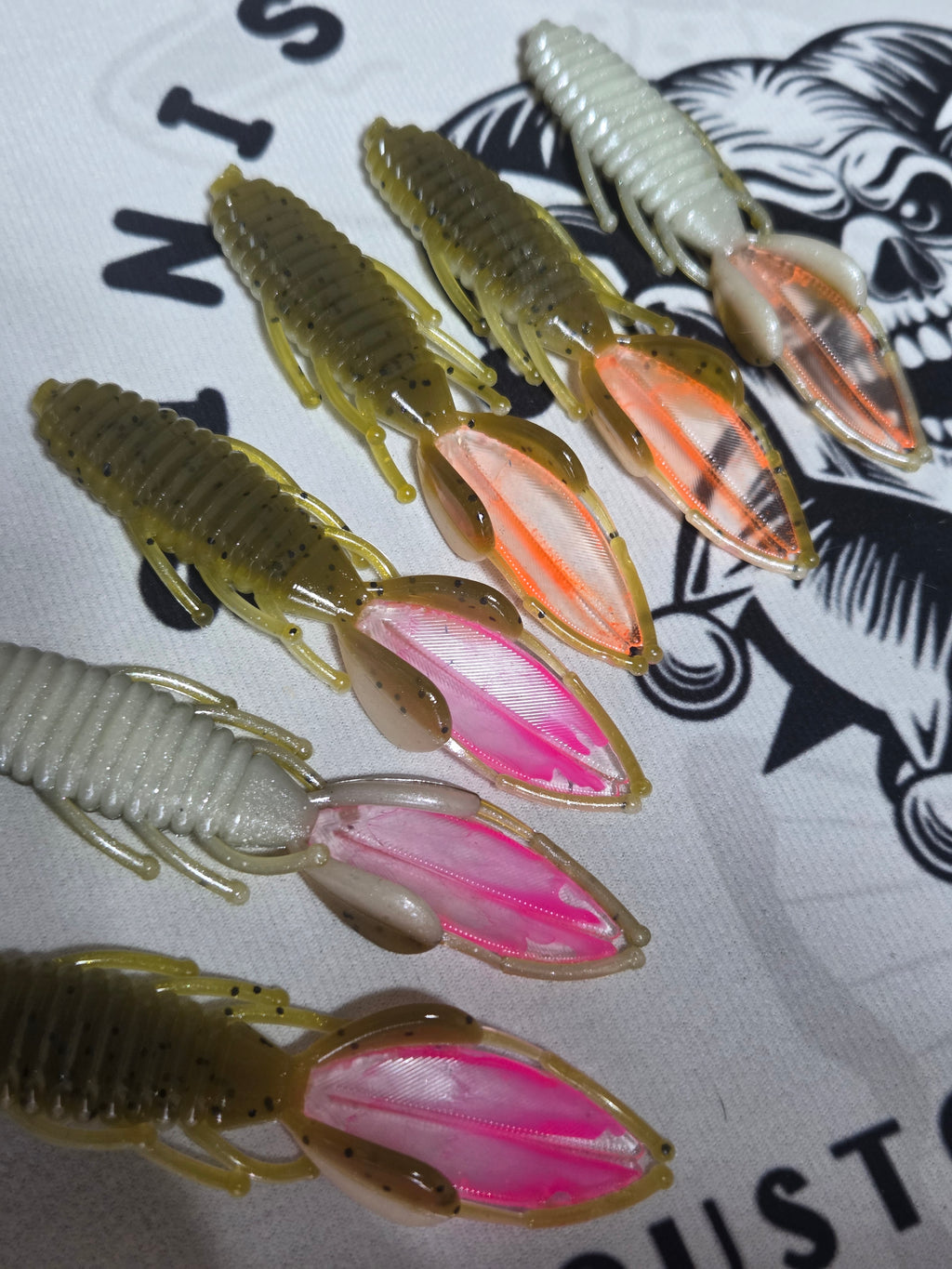4" toxic stingers 6pc in a bag
