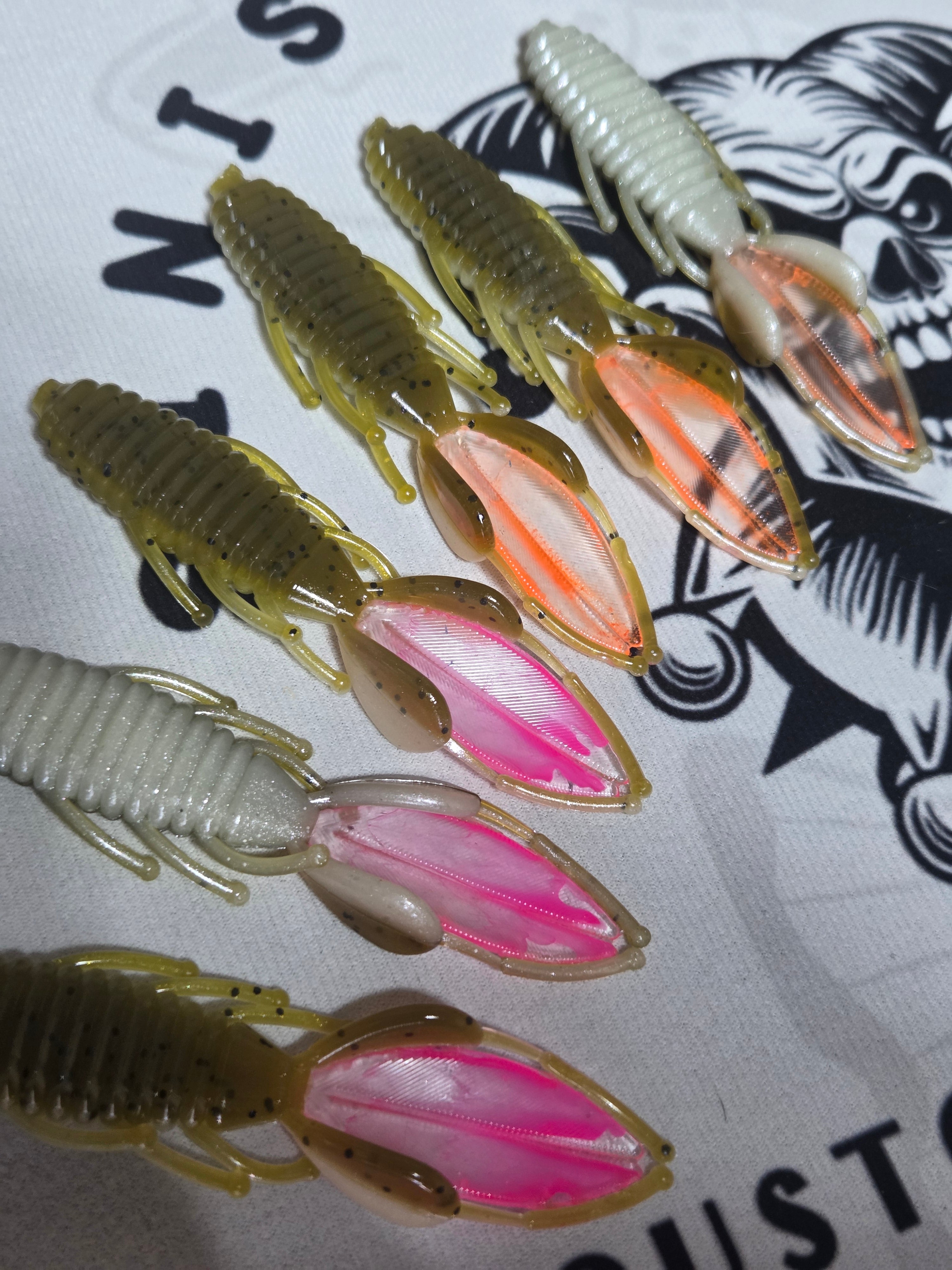 4" toxic stingers 6pc in a bag