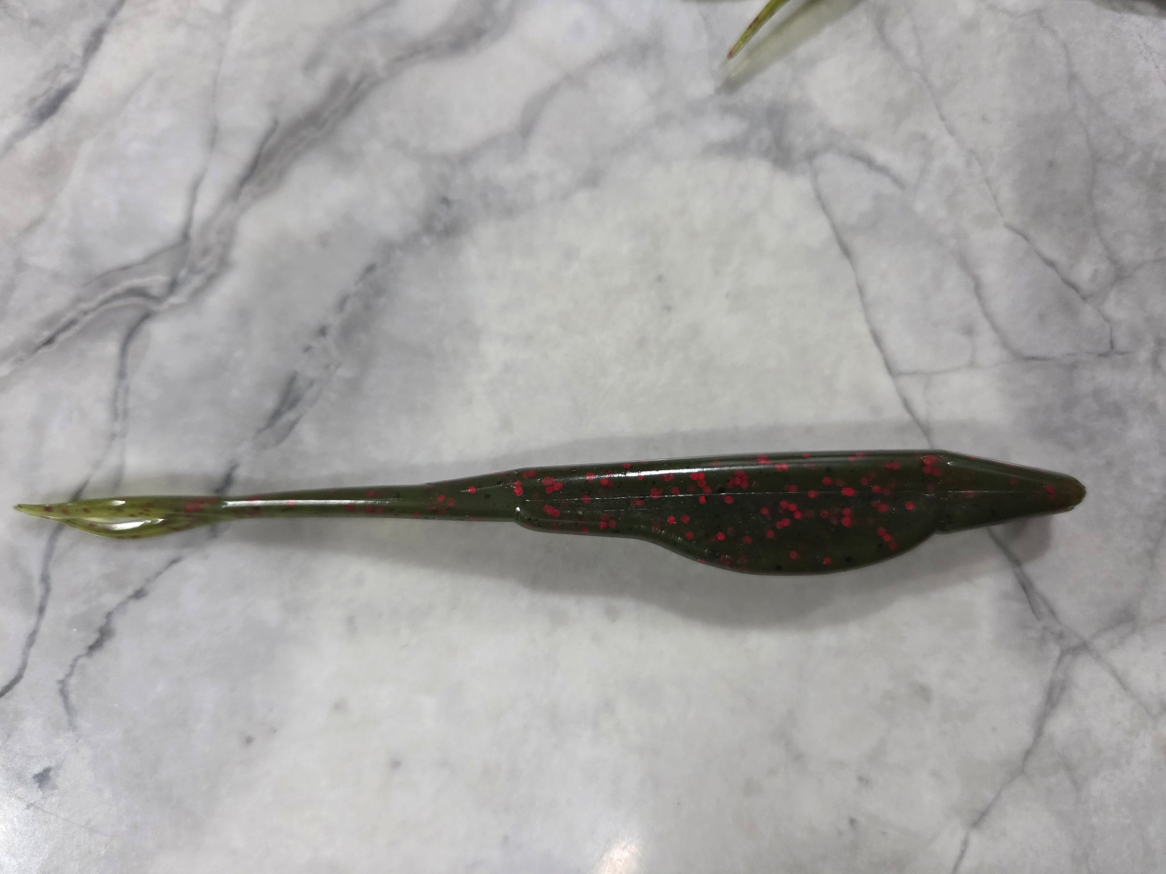 5" Fork tail fluke great action many colors inside