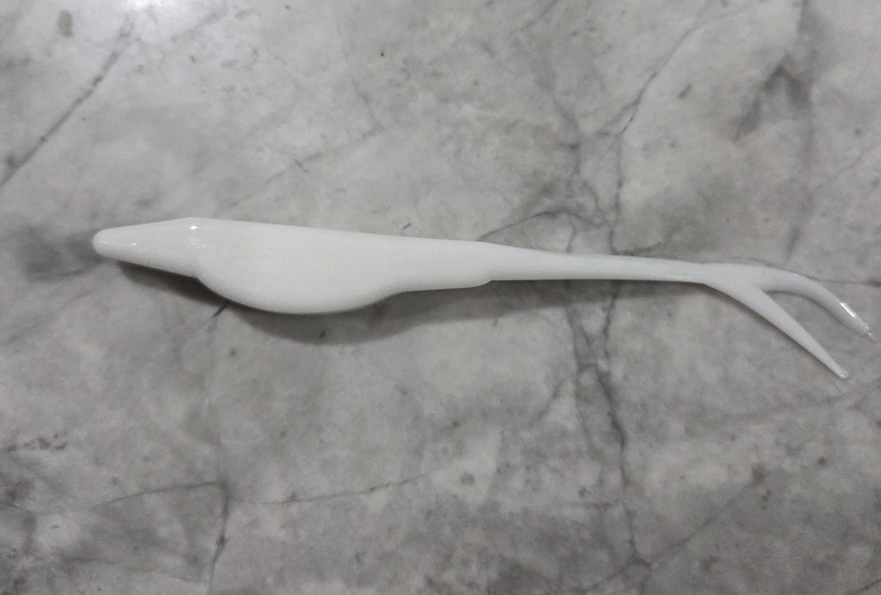 5" Fork tail fluke great action many colors inside