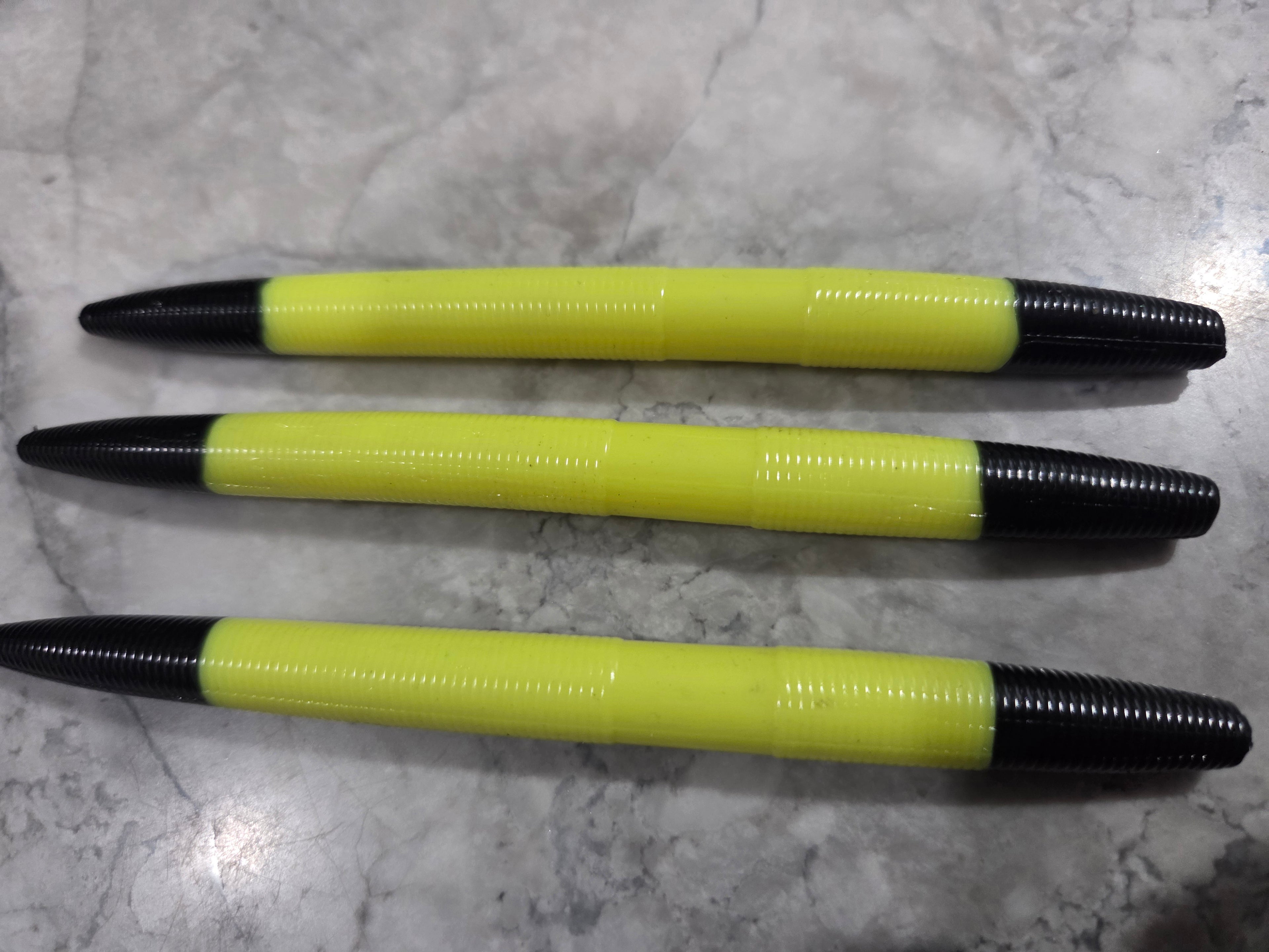 "THE DOUBLE SHOT" 5" Stickbait worm any color combo